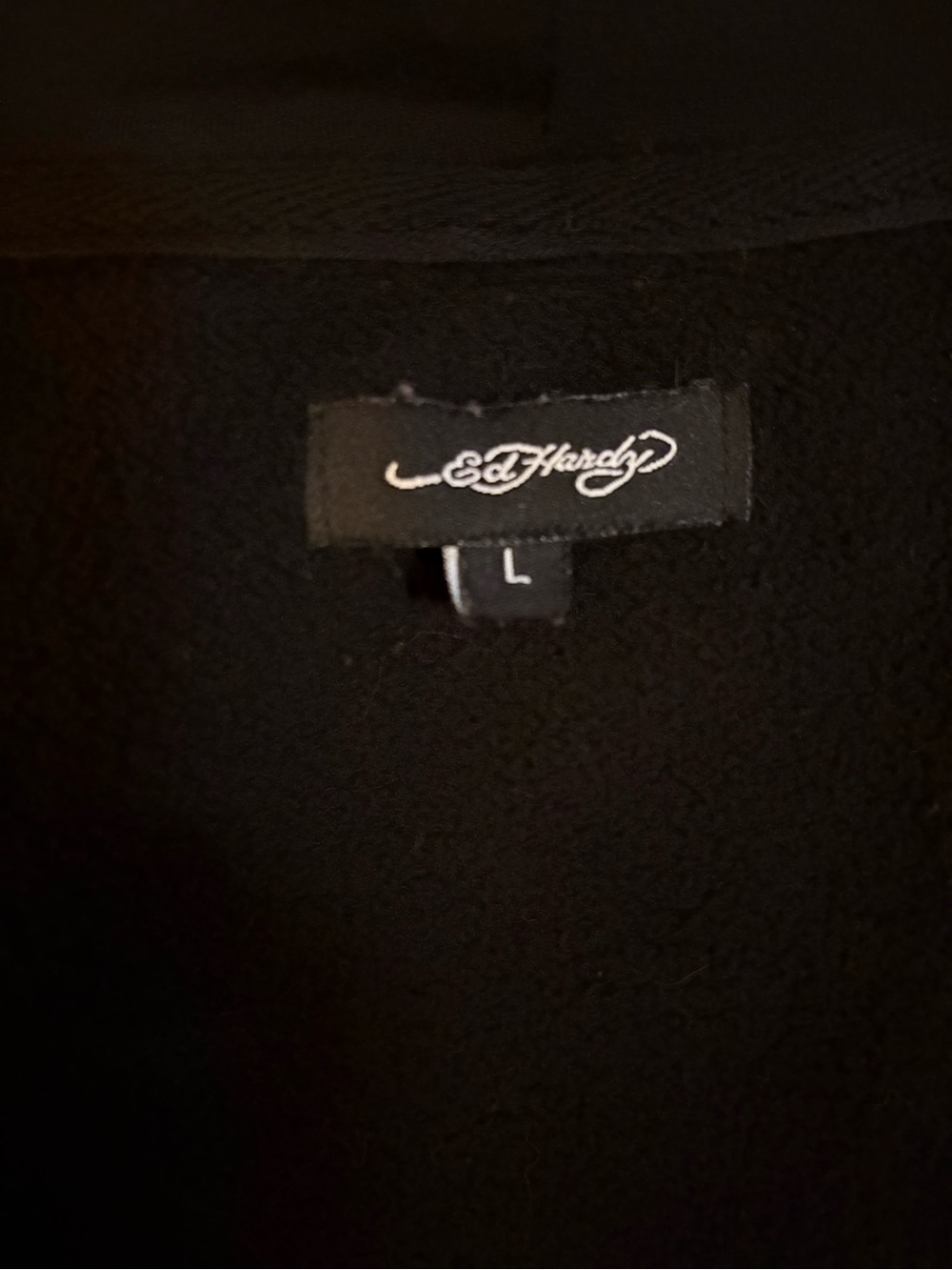 Ed Hardy Cropped Zip-Up Hoodie - Picture 5 of 5